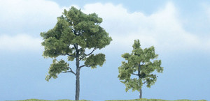 Woodland Scenics ~ Premium Locust Tree ~ 3" to 2" (2) ~ TR1607