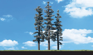 Woodland Scenics ~ Standing Timber Trees ~ 7" to 8" (3) ~ TR3563