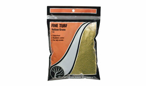 Woodland Scenics ~ Turf ~ Yellow Grass ~ Bag ~ T43
