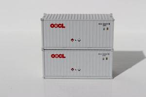 Jacksonville Terminal Company ~ OOCL ~ 20' Std. Height Containers ~ 205308