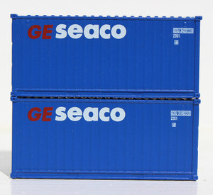 Jacksonville Terminal Company ~ GESEACO ~ 20' Std. Height Containers ~ 205340
