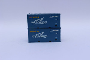 Jacksonville Terminal Company  ~ N Scale ~ 20' Containers Siemens Wind Power (2) ~205439
