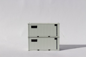 Jacksonville Terminal Company ~ N Scale ~ 20' Sd Height Containers USAU (2) ~205454