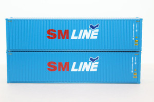 Jacksonville Terminal Company ~ SM LINE ~ 40' HIGH CUBE Containers ~ 405019