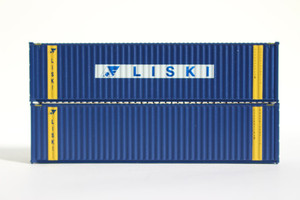 Jacksonville Terminal Company ~ N Scale ~ 40' High Cube Containers Liski (2) ~ 405031