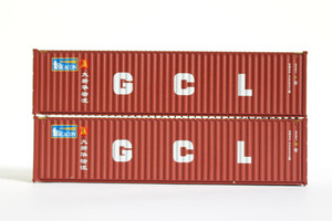 Jacksonville Terminal Company ~ BEACON / GCL ~ 40' HIGH CUBE containers ~405032