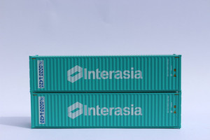 Jacksonville Terminal Company ~ N Scale ~ 40' High Cube Containers, Dong Fang (2)~405038
