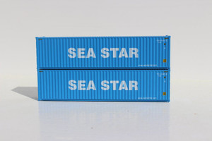 Jacksonville Terminal Company ~ SEA STAR ~ 40' HIGH CUBE Containers ~ 405043