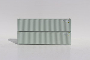 Jacksonville Terminal Company ~ N Scale ~ 40' High Cube Containers Sealand (2) ~ 405044