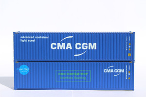 Jacksonville Terminal JTC ~ N Scale ~ CMA CGM MIX PACK C - 40' HIGH containers ~ 405089M