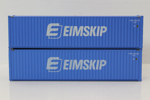 Jacksonville Terminal JTC ~ N Scale ~ EIMSKIP 40' HIGH CUBE Containers ~ 405137