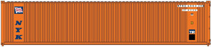 Jacksonville Terminal JTC ~ N Scale ~ 40' Standard Height Containers, NYK (2) ~ 405508