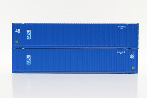 Jacksonville Terminal JTC ~ N Scale ~ APL 48' HC (vertical logo) 3-42-3 Corrugated Containers ~ 485008