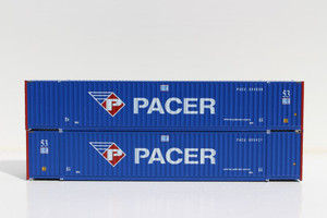 Jacksonville Terminal JTC ~ N Scale ~ 53' High Cube 6-42-6 Containers Pacer ~ 535020
