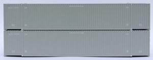Jacksonville Terminal JTC ~ N Scale ~ 53' High Cube Containers Milestone (2) ~ 537012