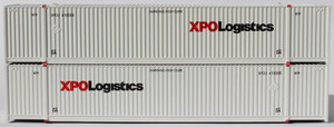 Jacksonville Terminal JTC ~ N Scale ~ XPO Logistics 53' HIGH CUBE 8-55-8 Containers ~ 537015