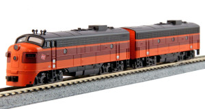 Kato ~ N Scale F7 AB Set ~ Milwaukee Road 90A & 90B ~ Both DCC Powered ~ 106-0431-DCC