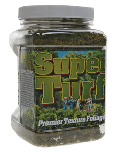 Scenic Express Flock & Turf Superturf Ground Cover ~ Moss 32oz 1L Shaker ~ 865B