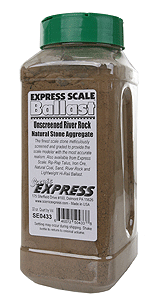 Scenic Express ~ River Rock Unscreened ~ 1 Quart 946mL ~ 0433