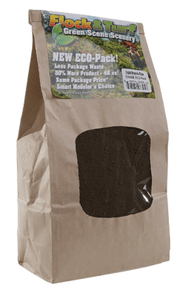 Scenic Express Flock & Turf Ground Cover ECO Pack Bag ~ 48oz ~ Fine ~ Light Brown~ 830E