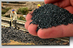 Scenic Express ~ #20 Dark Gray Blend Fine Ballast ~ 5 Gallon Bucket ~ 3150