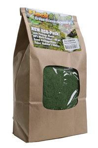 Scenic Express ~ Flock & Turf Ground Cover ECO Pack Bag ~ 48oz ~ Fine ~ Grass Green ~ 805E