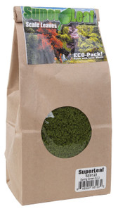 Scenic Express ~ SuperLeaf Scale Model Leaf Flake ~ ECO-Pak 24oz ~ Spring Green ~ 6123