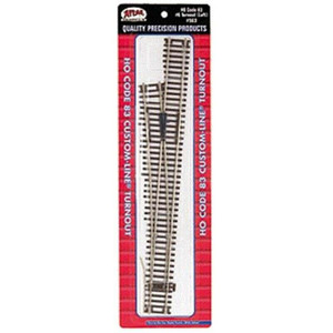 Atlas ~ HO Scale ~ Code 83 ~ Left Hand ~ #6 Custom Line Switch Track ~ 563
