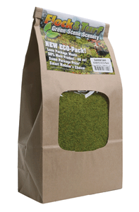 Scenic Express ~ Flock & Turf Ground Cover ECO Pack Bag ~ Summer Lawn Blend ~ 48oz ~ 881E