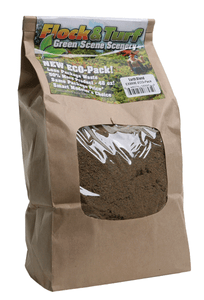 Scenic Express ~ Flock & Turf Ground Cover ECO Pack Bag ~ Earth Blend 48oz ~ 889E