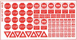 Blair Line ~ HO Scale ~  Regulatory Signs #2 ~ 103