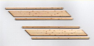 Blair Line ~ HO Scale ~ Laser-cut Two-Lane Left Angled Wood Grade Crossing (2) ~ 132