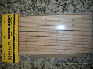 Blair Line ~ O Scale ~ 3 Rail 2 Lane Laser-Cut Wood Grade Crossing ~ 214