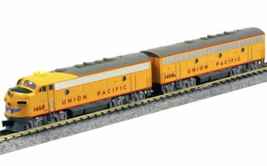 Kato ~ N Scale ~ F7 AB Set ~ Union Pacific ~ Both Powered ~ DC ~ 106-0426