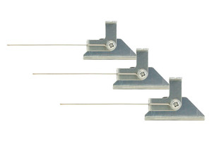 DCCconcepts ~ Cobalt Right-Angle Adapters With Mounting Hardware ~ 3 Pack ~ DCP-RA3