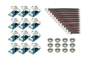 DCCconcepts ~ Cobalt AlphaSwitch Add-on Pack ~ White ~ 12 Pack ~ DCD-ATW