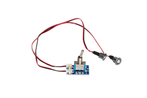 DCCconcepts ~ Cobalt iP Analogue and Omega Switch Pack with LEDs ~ RED ~ DCP-CBSRD