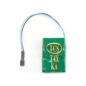 TCS ~ T4X-KAC DCC ~ Motor Decoder ~ 4 Functions ~ 9 Pin JST ~ 2 Pin Keep Alive Harness ~ 1439