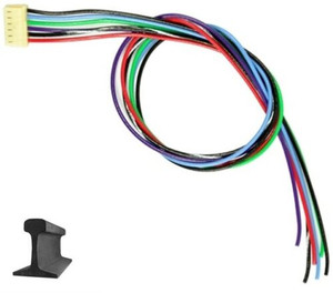 TCS ~ 6-Pin Fleet Lighter Harness For FL2 Decoders ~ 30 AWG ~ KA Wires ~ 1671