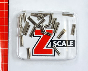 Atlas ~ Z Scale ~ Metal Rail Joiners ~ (24 Pieces) ~ 2814-1