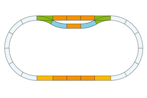 PIKO ~ G Scale ~ Station Track Set, Track ~ 35300