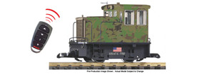 PIKO ~ G Scale ~ U.S. Army (USATC) 25-Ton Diesel Loco, Battery R/C, w/Sound  ~ 38511