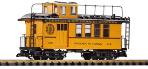 PIKO ~ G Scale (D&RGW) Drovers Caboose #215 ~ 38602