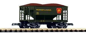 PIKO ~ G Scale ~ Pennsylvania PRR ~ Ore Car w/Ore Load ~ 38911
