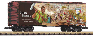 PIKO ~ G Scale ~ "American Traditions" John Henry Reefer ~ 38941
