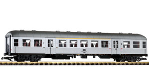 PIKO ~ G Scale ~ European DB IV Silver Coin Coach, 1-2 Class, Stainless ~ 37630