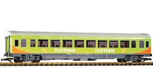 PIKO ~ G Scale  ~ Flixtrain VI Coach ~ 37664