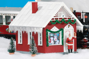 PIKO ~ G Scale ~ Santa's House Built-Up Building ~ 62703