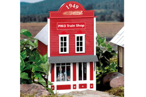PIKO ~ G Scale ~ Train Shop Built-Up Building ~ 62705