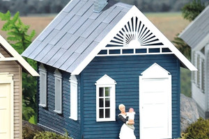 PIKO ~ G Scale ~ Washburn's Gingerbread House Built-Up Building ~ 62708